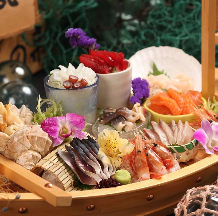札幌　磯金漁業部枝幸港　料理2